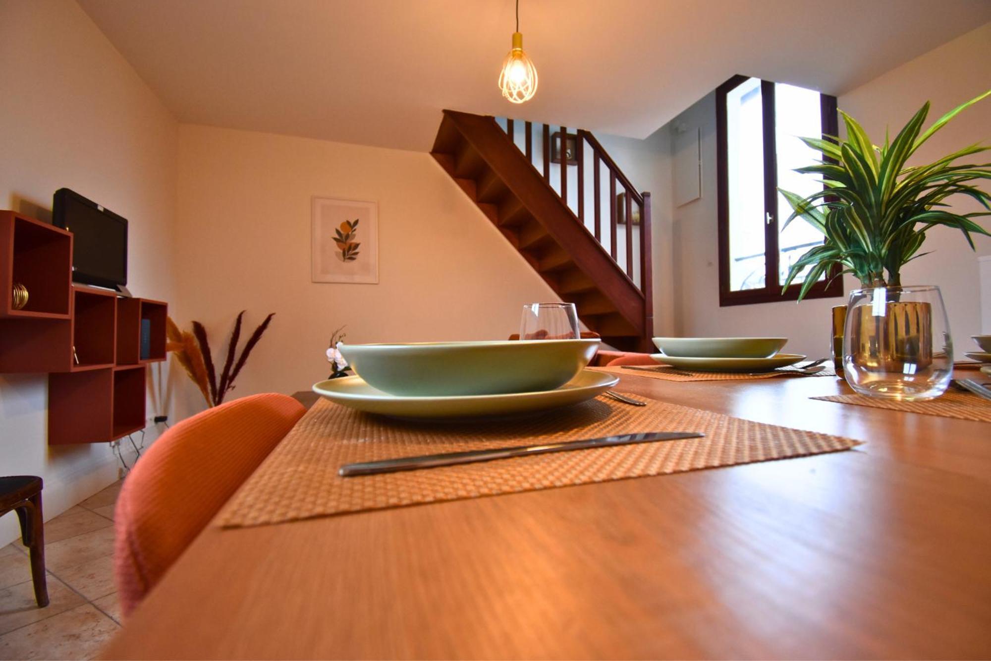 Tour Pleyel - Duplex Lumineux Apartment *
