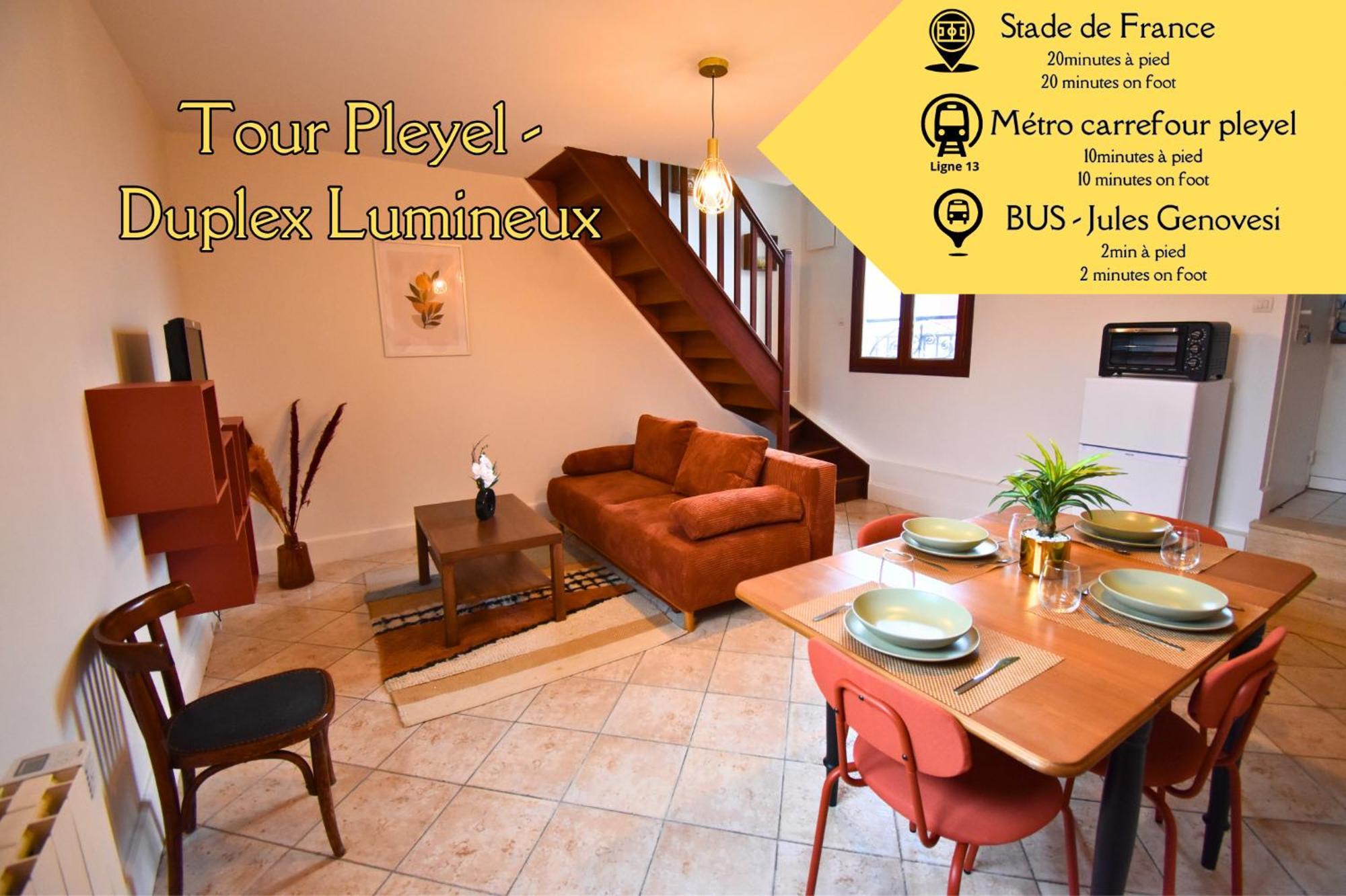 Tour Pleyel - Duplex Lumineux * Saint-Denis (Seine-Saint-Denis)